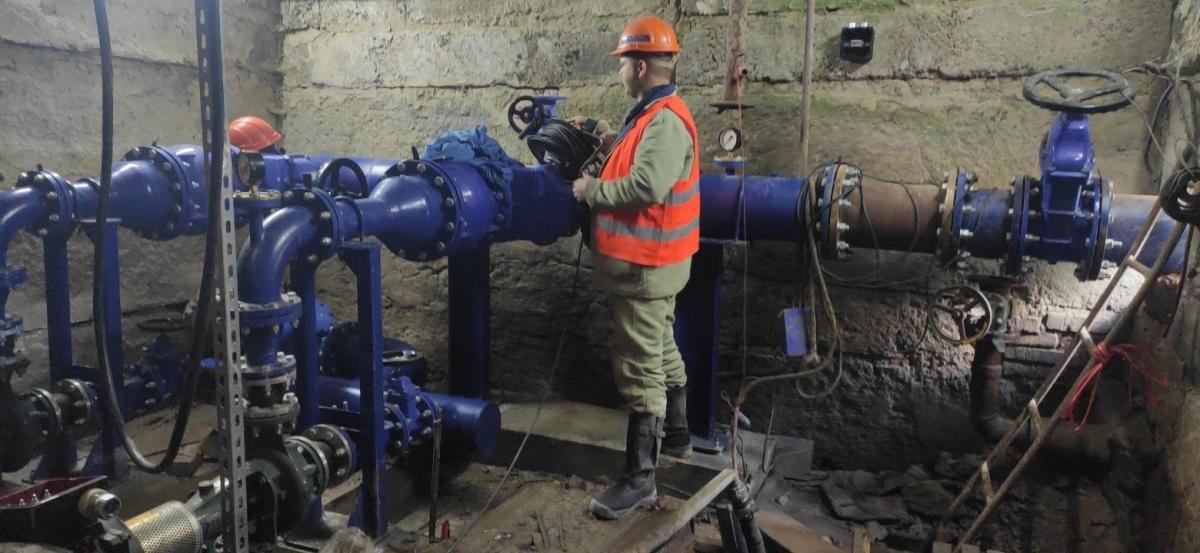 Реконструкция насосной станции бассейнов водоотлива на одном из предприятий, 2025, г. Багачево, Украина